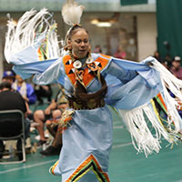 Female Indigenous Dancer